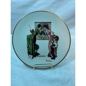 Norman Rockwell Limited Edition Collectable Plate